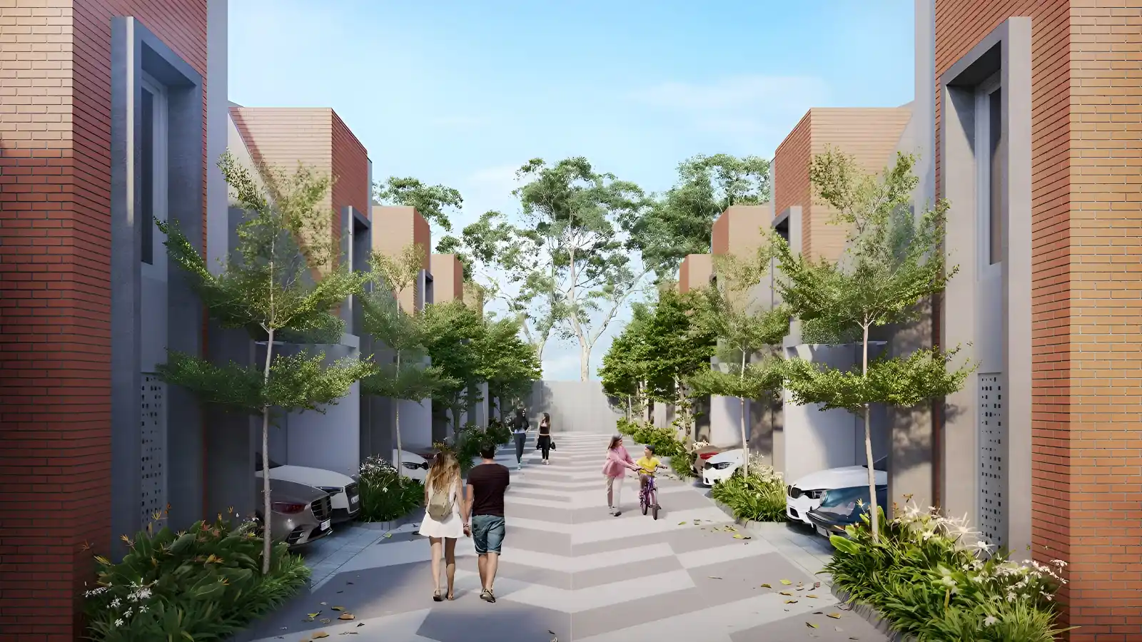 Between The Greens-New-walking Space